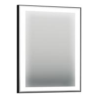 Зеркало ORKA Lisbon TR3001 65x75 c LED подсветкой, черный матовый