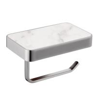 Бумагодержатель с полкой для телефона ABBER Westen AA1730SP сатин