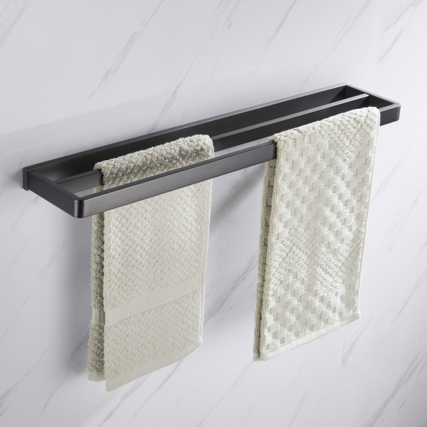 Полотенцедержатель двойной ABBER Westen AA1756NG никель