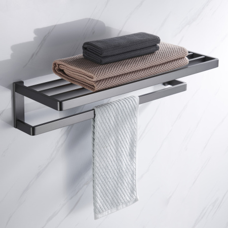 Полка для полотенец ABBER Westen AA1758NG никель