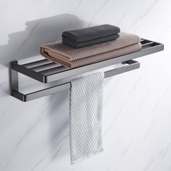Полка для полотенец ABBER Westen AA1758NG никель