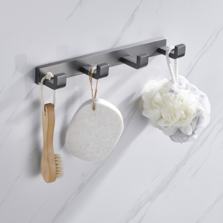 Вешалка на 4 крючка ABBER Westen AA1751NG никель