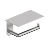 Бумагодержатель с полкой ABBER Pol 316 AA1930BST брашированная сталь