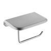 Бумагодержатель с полкой для телефона ABBER Nord AA1530SP сатин
