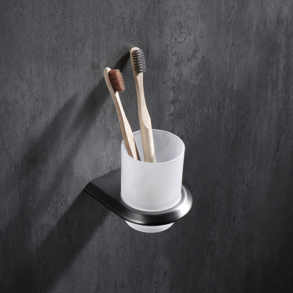 Стакан для зубных щеток ABBER Nord AA1556NG никель