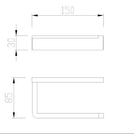 Бумагодержатель ABBER Westen AA1731NG никель