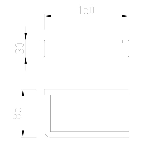 Бумагодержатель ABBER Westen AA1731SP сатин